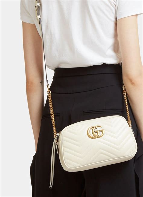 gucci gg marmont small shoulder bag reviews|gucci marmont matelassé shoulder bag.